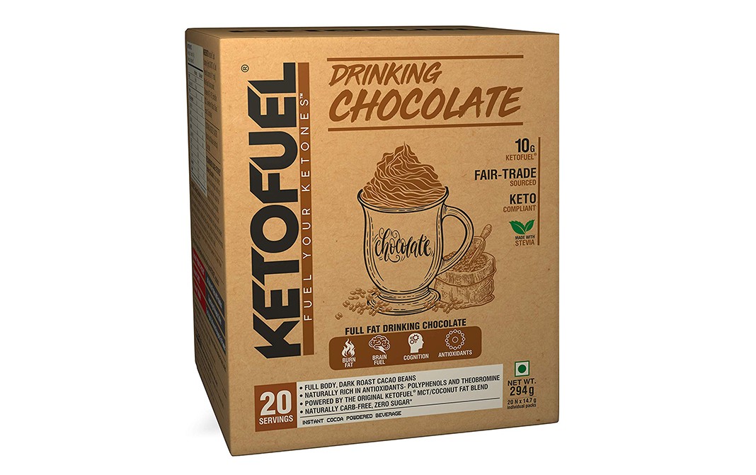 Ketofuel Drinking Chocolate    Box  294 grams